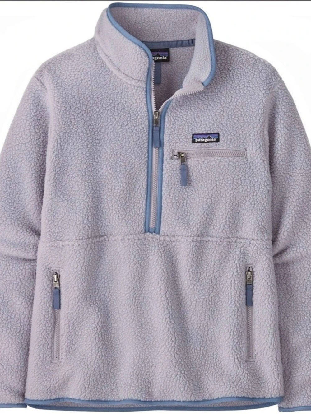 Patagonia Los Gatos 1/4-Zip Fleece Pullover Fleece Pullover in Purple Size Small